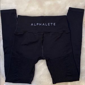 Black Alphalete Halo Leggings